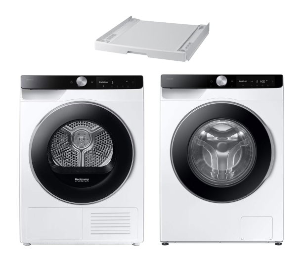 ZESTAW Samsung Suszarka DV90DG6845LKU4+Pralka WW11DG6B85LKU4+Łącznik - 1570568 - zdjęcie
